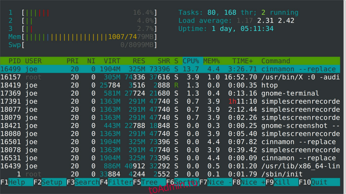 Диспетчер задач линукс. Htop Linux. Утилита htop. Linux task Manager. Htop сортировка.